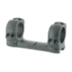 Spuhr Picatinny Aesthetic Mount w/Classic Rings, 0 MOA, Dia 30mm, H 1in, Black 7340150712143