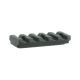 Spuhr Picatinny Rail - Height 8mm/0.315in/Length 55mm/2.16in, Black, 3 Hole, A-0002