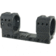 Spuhr Rifle Scope Mount, 40mm Tube 0 MIL/MOA, Black, SP-7001