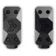 Swampfox F.R. Rifle Scope Rings, 34mm Tube, 1.93in Centerline Height, Black, MRF34-H