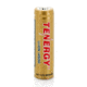 Tenergy T35P 3.6V 3500mAh 12.6wh Li-Ion Rechargeable Battery,Gold,Pack of 2 w/Carrying Case, 31777