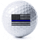 Thin Blue Line 3 Pack - American Flag Golf Balls - TBL-AM-GB