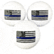 Thin Blue Line American Flag Golf Balls, 3 Pk, TBL-AM-GB