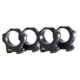 Tier One 17mm Dovetail Rings, Black, 30mm High, T117D30H