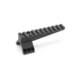 Tier One Long Saddle Raptar Ring Top Rail - 34mm, Black, T1MULARAP34