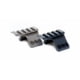 Tier One Short Saddle Ring Top Accessory Rail, Short, 40mm, Black, T1MUSARR40