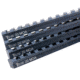 Tier One Picatinny Rails 0 MOA Borden Alpine, Black, T1PRBORALP0M