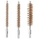 Tipton 12 Gauge Shotgun Bronze Bristle Bore Brushes, Shelf Pack of 3 612735