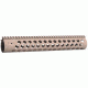 USED Troy Alpha Rail Free Float Modular AR Handguard, No Sight, 13in, Flat Dark Earth, NSN - 1005-01-631-4055, STRX-AL1-13FT-01, EDEMO1
