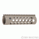 Troy 7.2in Alpha Rail No Sight Flat Dark Earth STRX-AL1-72FT-01