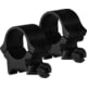 TruGlo Lightweight Quad Lock 1 in Scope Rings Mount, Picatinny/Weaver Rails, High, Black, TG-TG8961B2
