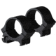 TruGlo Lightweight Quad Lock 1 in Scope Rings Mount, Picatinny/Weaver Rails, Medium, Black, TG-TG8961B1