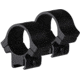 TruGlo Lightweight Quad Lock 1 in Scope Rings Mount, Rimfire/Airgun Rails, Medium, Black, TG-TG8961B3