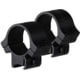 TruGlo Lightweight Quad Lock 1 in Scope Rings Mount, Rimfire/Airgun Rails, Medium, Black, TG-TG8961B3