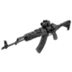 UTG Accu-Sync, Picatinny Mount, Fits AK Platforms with Standard Receiver Side Rails, Universal Fit, Anodized Finish, Black, 6061-T6 Aluminum Construction