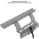 UTG Accu-Sync, Picatinny Mount, Fits AK Platforms with Standard Receiver Side Rails, Universal Fit, Anodized Finish, Black, 6061-T6 Aluminum Construction