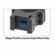UTG PRO 34mm/2PCs Medium Profile P.O.I Picatinny Rings, Black, RWU013415
