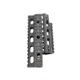 UTG Pro Yugo M70 AK Quad Rail Handguard, Black, MTU011