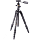 Vanguard Veo3X Lightweight Compact Travel Kit with Carbon 4-in-1 Tripod, Ball Head, Monopod, Bluetooth Remote, SPC, Black/Gray, VEO3X235CBP