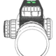 Vector Optics Turret Mark Reader 34mm