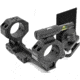 Warne 1 PC Precision Cantilever MSR Mount, 30mm, Black, 7818M