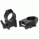 Warne 1&quot; Extra High Matte Quick Detach Rings 203LS