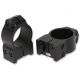 USED, Warne Maxima Steel Rings, 1in, Ruger #1, MINI 14-30 Grooved Receiver, PA, High - Matte 2RM