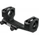 Warne 20 MOA Extended Skeletonized MSR Mount, 1in, Black, LRSKEL1TW