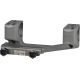 Warne 20 MOA Extended Skeletonized MSR Mount, 30mm, Tactical Gray, LRSKEL30TG