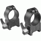 Warne Maxima Steel Rings, 1in, Weaver/Picatinny, QD, High - Matte 202LM