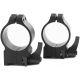 USED, Warne Maxima Steel Rings, 30mm, Ruger M77 &amp; Hawkeye Grooved Receiver, QD, Medium - Matte 14R7LM
