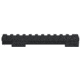 Warne Ruger 1 Aluminum Mount PC9, PC40, Mini-14 Ranch Rifle, 77/22, 77/44, 30 - Gloss Finish A971G