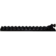 Williams Gun Sight Ace In The Hole Picatinny Scope Rail w/ Fiber Optic Front Sight For Marlin 336, Black/Red 70975