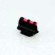 Williams Gun Sight Ace In The Hole Picatinny Scope Rail w/ Fiber Optic Front Sight, Marlin 336, Black/Red, 70975