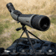 Winchester Supreme Optics W20-60x65mm Spotting Scope, Black/Gray, WQ-SS-SPRM12-20-60x65
