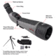 Winchester Supreme Optics W20-60x80mm Spotting Scope, Black/Gray, WQ-SS-SPRM13-20-60x80