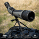 Winchester Supreme Optics W20-60x80mm Spotting Scope, Black/Gray, WQ-SS-SPRM13-20-60x80