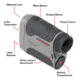 Winchester Supreme Optics 7x24mm Laser Rangefinder, Black/Gray, WQ-RF-SPRM11-7x24