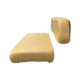 Wise Wise Club Car Ds, Model Years 2000+, Golf Cart Front Seat Complete Set, Buff, Large, WG002B-7743
