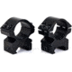 Wulf Optics Match Rifle Scope Rings, High, Picatinny, Black, 1, WU5008