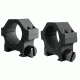 Yankee Hill Machine 4-Screw Low Profile Scope Ring Set Short 30mm Picatinny Matte Black