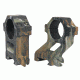 Yankee Hill Machine Offset Combo Scope Ring Set Tall/Offset One Inch Picatinny Realtree AP Camouflage