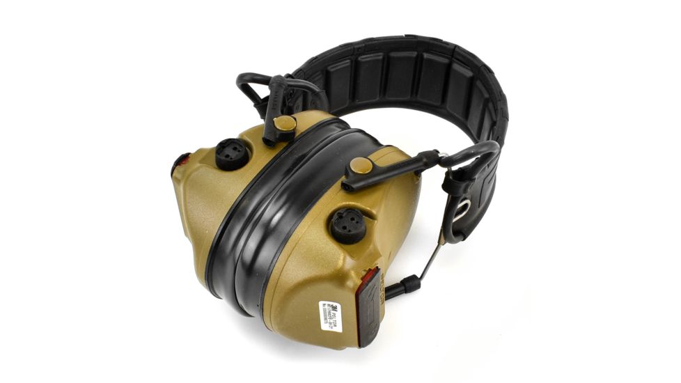 Peltor Comtac III Earmuffs, 23 DB, Coyote Brown, H682FB09CY
