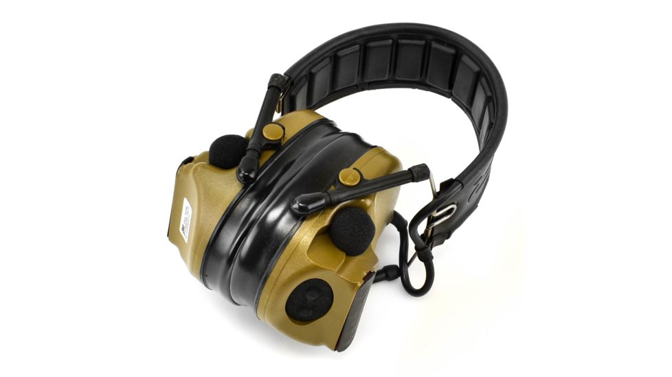 Peltor Comtac III Earmuffs, 23 DB, Coyote Brown, H682FB09CY