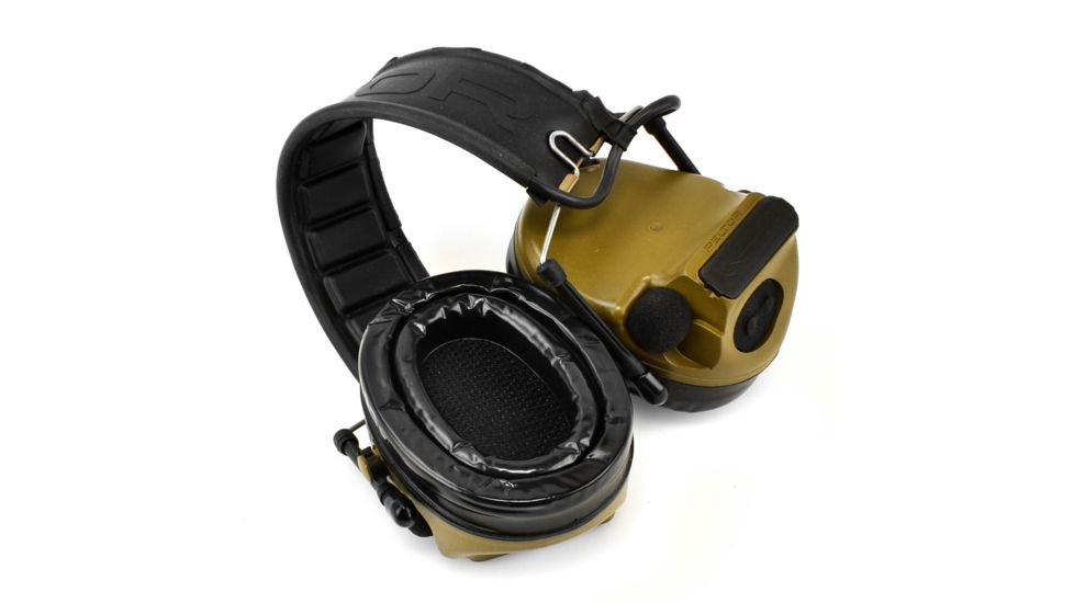 Peltor Comtac III Earmuffs, 23 DB, Coyote Brown, H682FB09CY