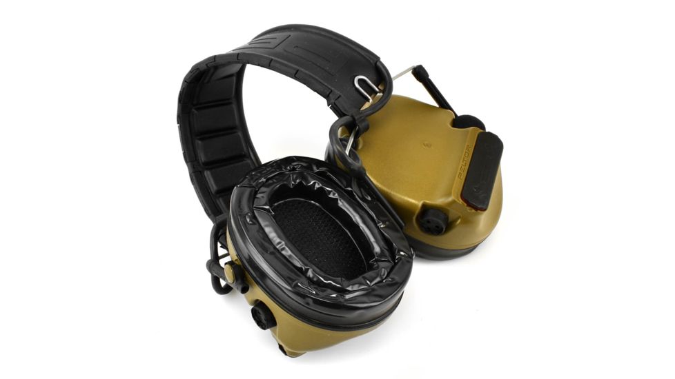 Peltor Comtac III Earmuffs, 23 DB, Coyote Brown, H682FB09CY