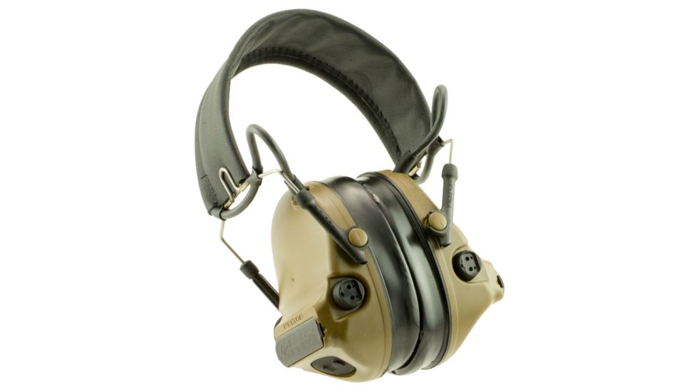 Peltor Comtac III Earmuffs, 23 DB, Coyote Brown, H682FB09CY
