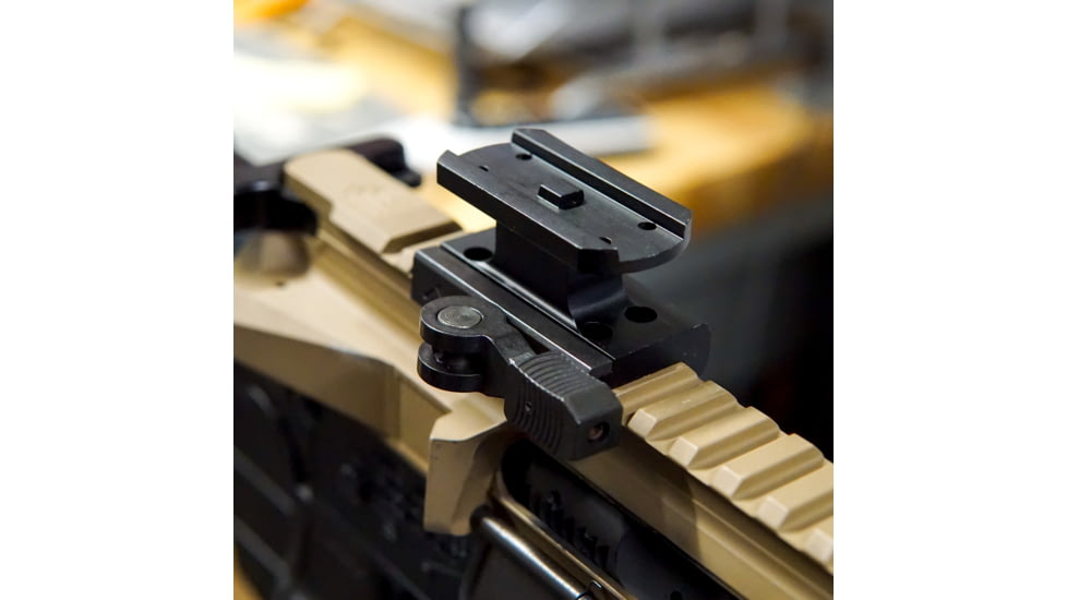 AIM Sports Inc Aimpoint T1 Mount Lower 1/3 Co-Witness-Quick Release, Black, Small, MTQ073