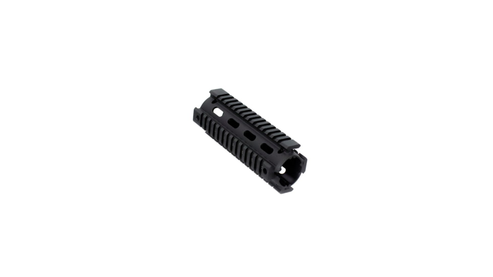 AIM Sports Inc AR-15/M4 Handguard/Quad Rail Carbine Length, Black, Medium, MT021