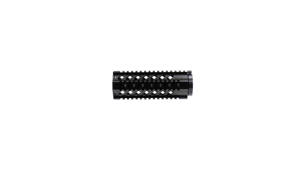 AIM Sports Inc AR Free Float Carbine Length Quad Rail/V3, 7in, Black, Medium, MT060